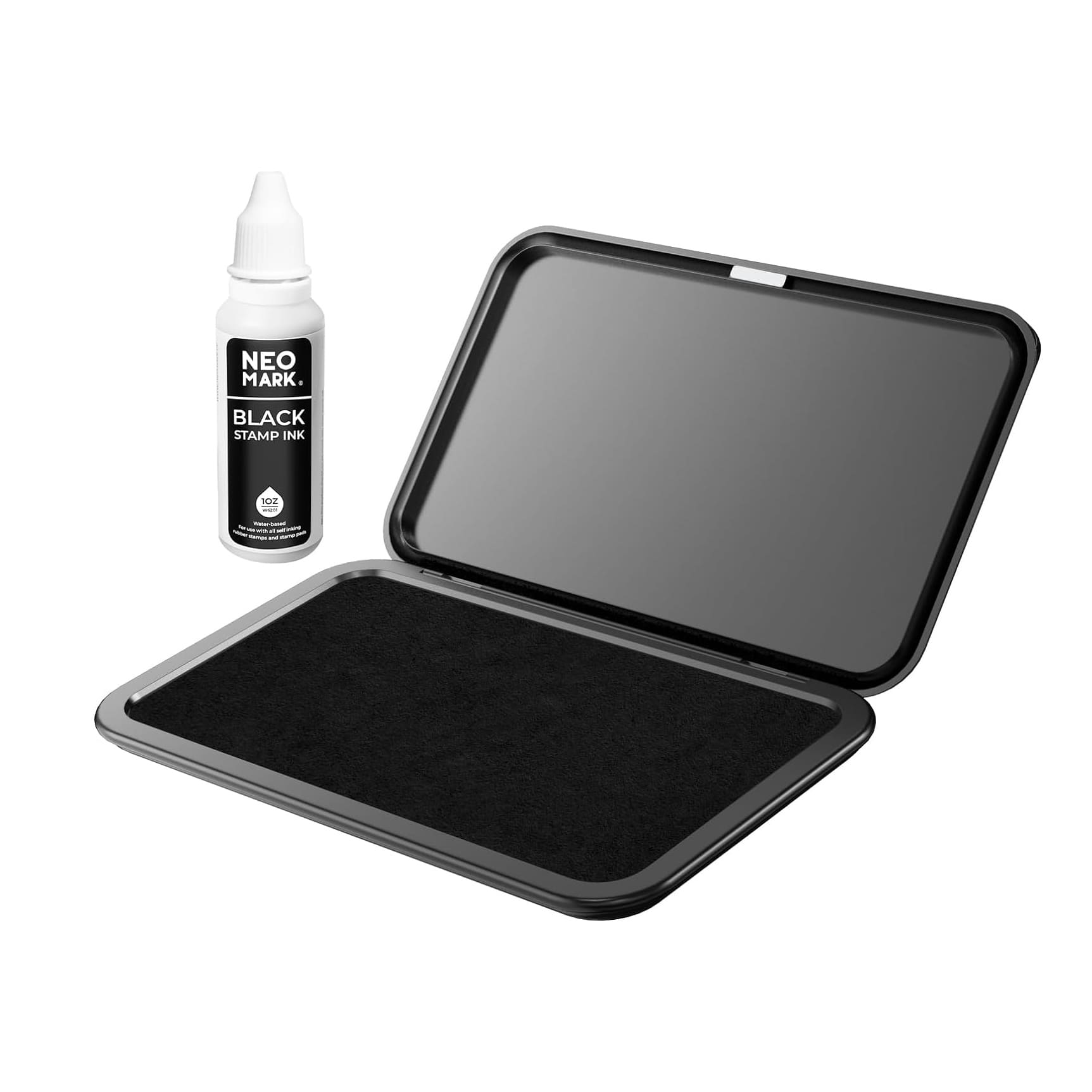 Black Stamp Pad & Stamp Ink set