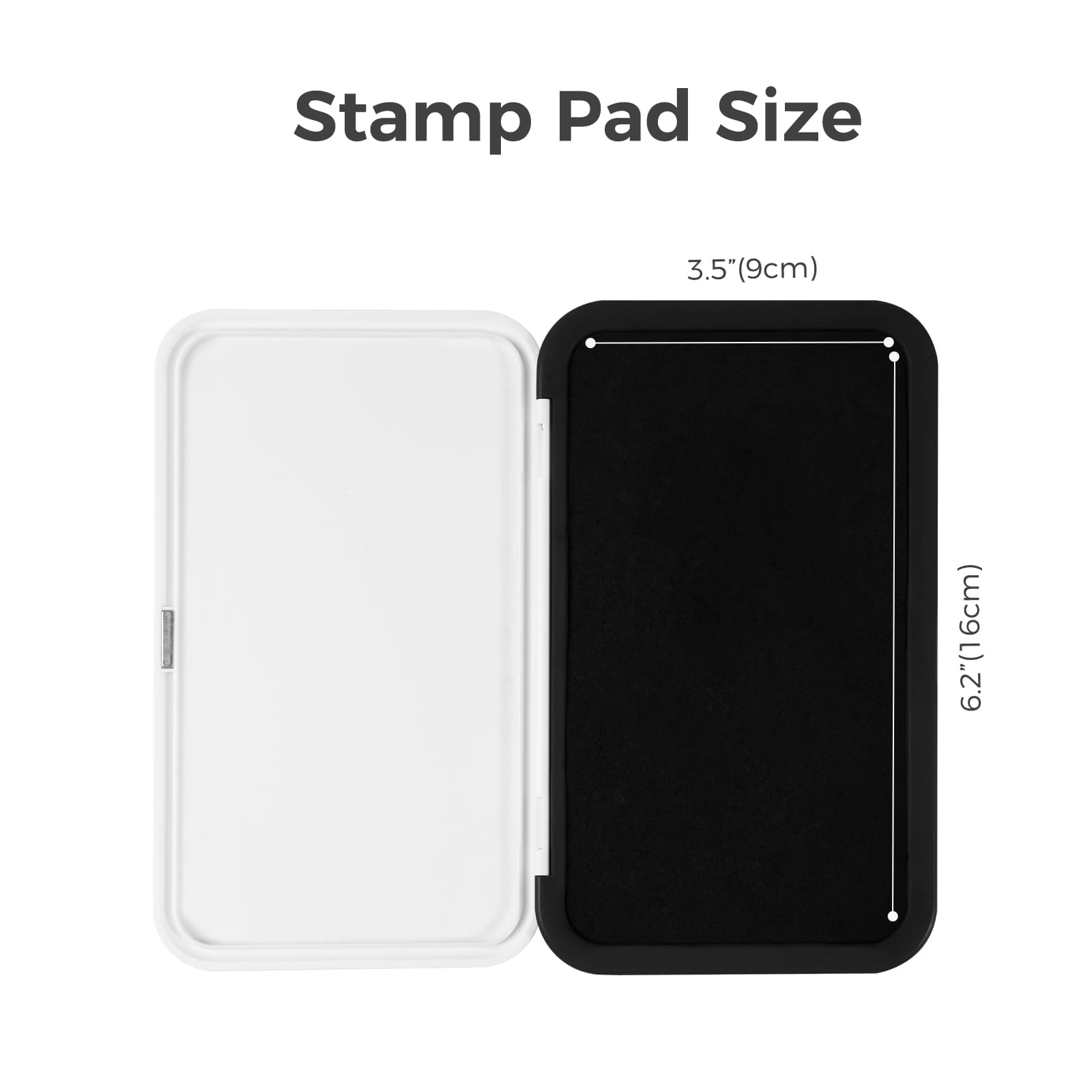 Black Magnetic Stamp Pad