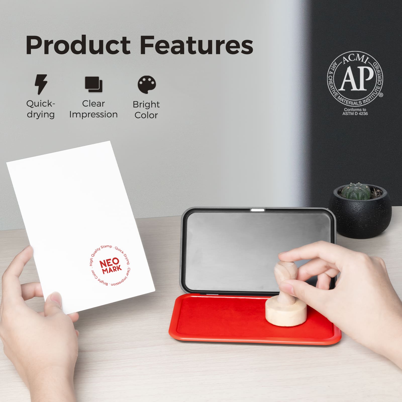 Red Magnetic Stamp Pad