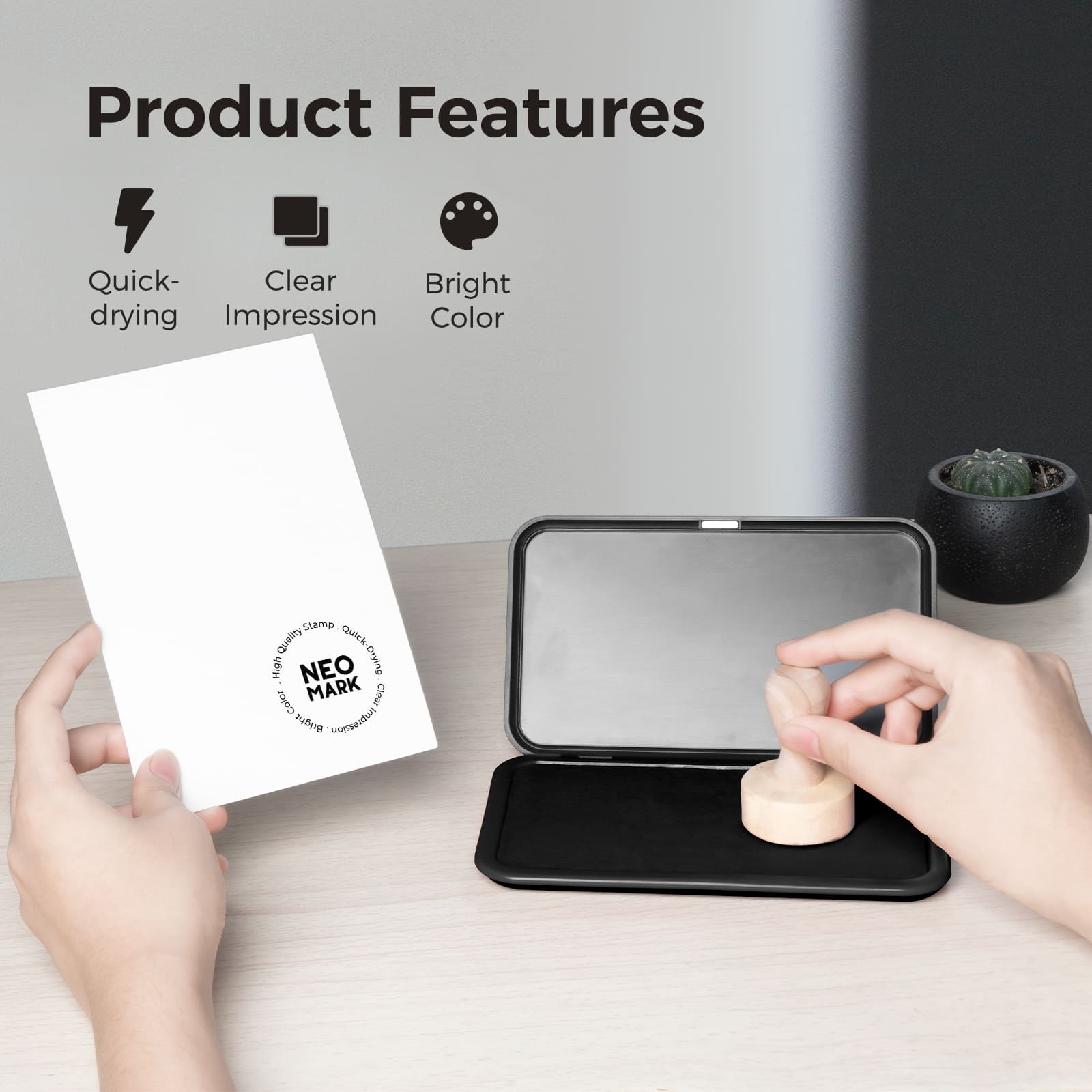 AP-Certified Black Stamp Ink