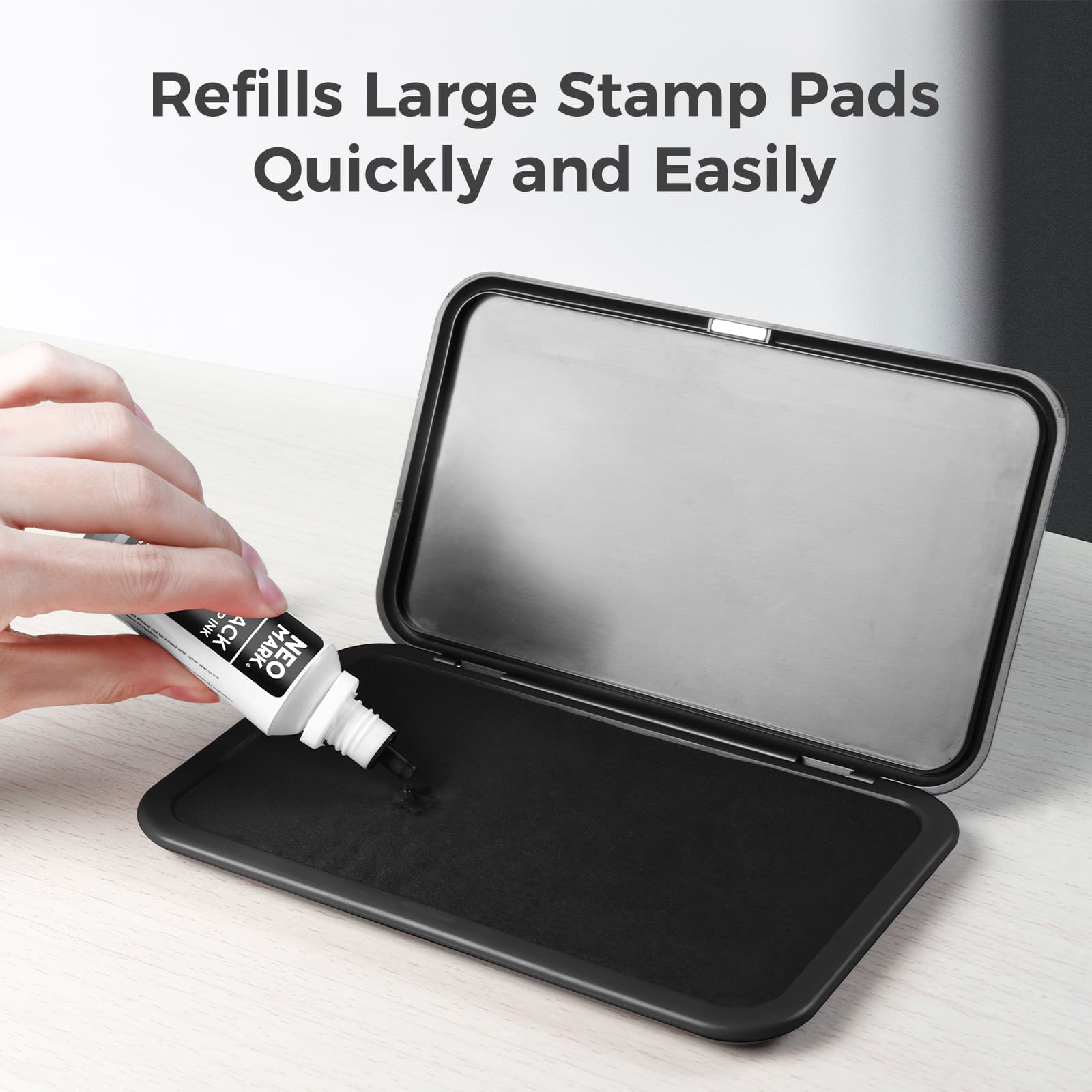 AP-Certified Black Stamp Ink