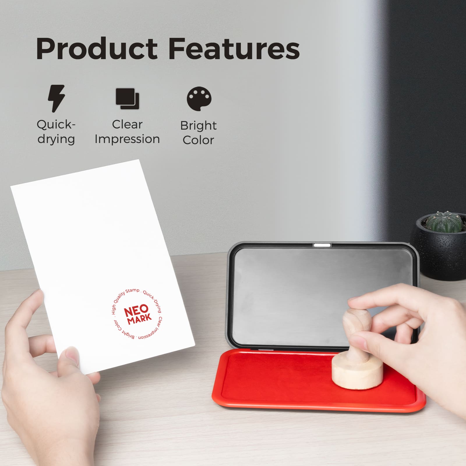 AP-Certified Red Stamp Ink