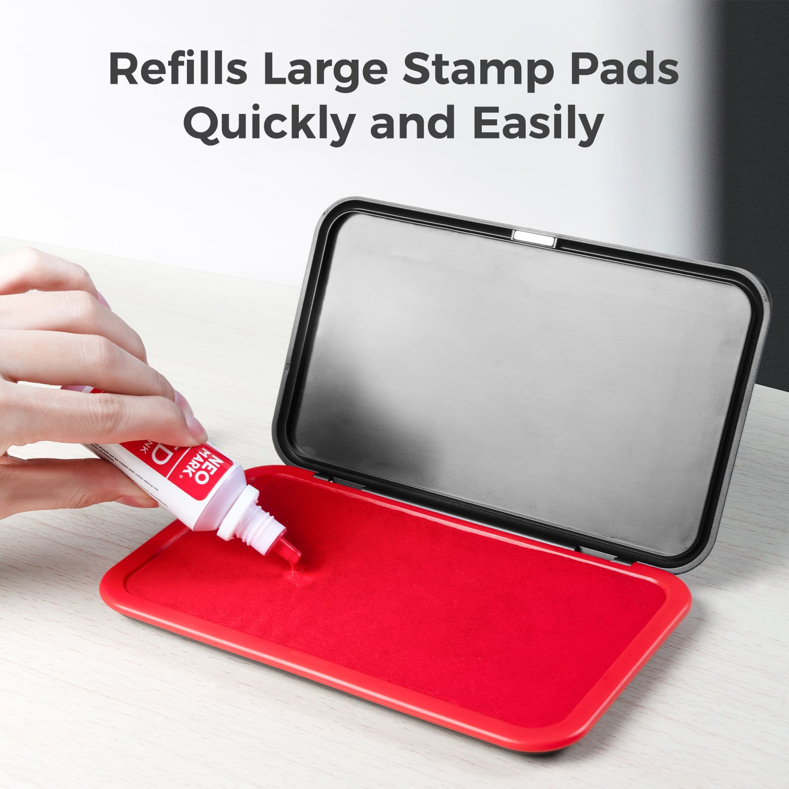 AP-Certified Red Stamp Ink