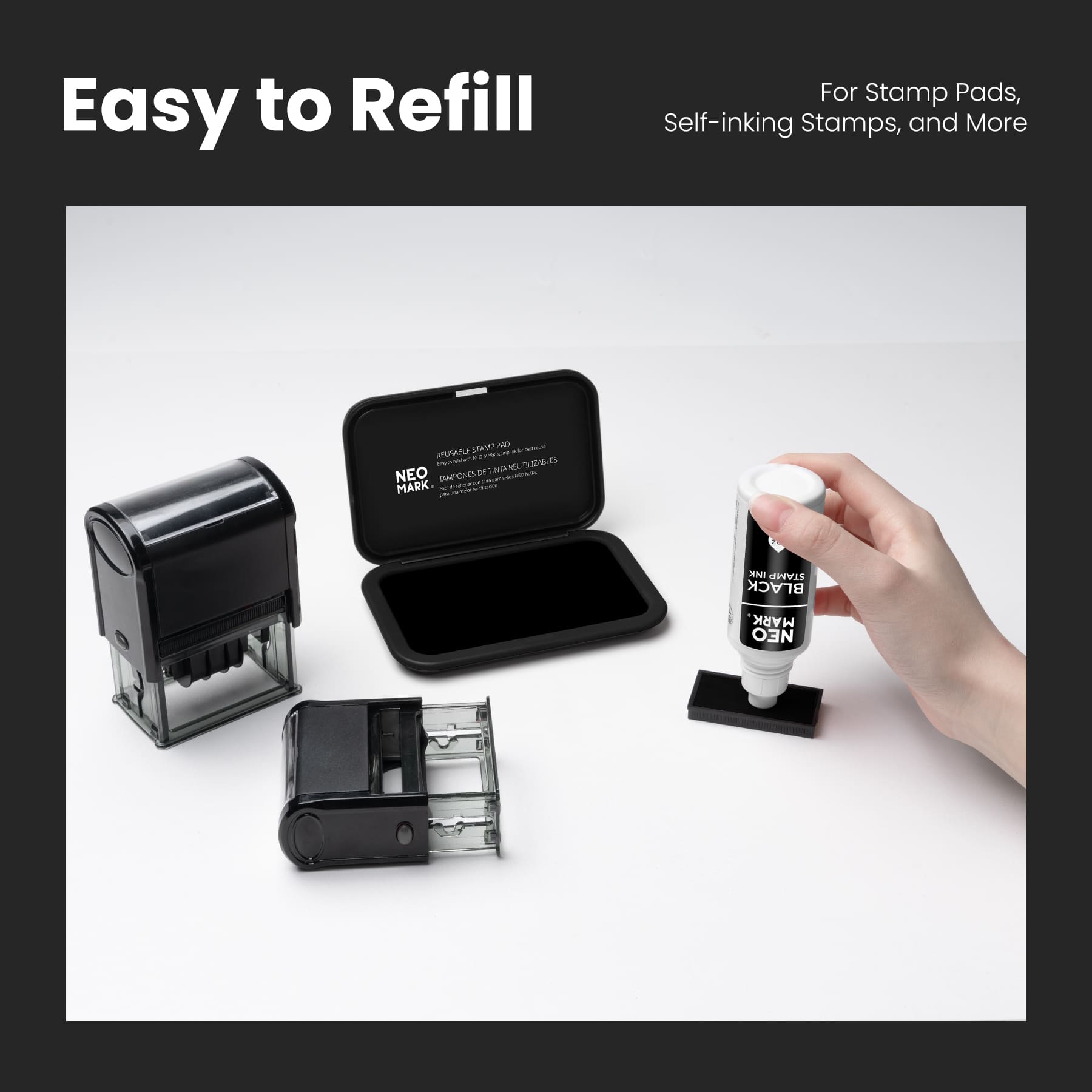 2oz AP-Certified Black Stamp Ink