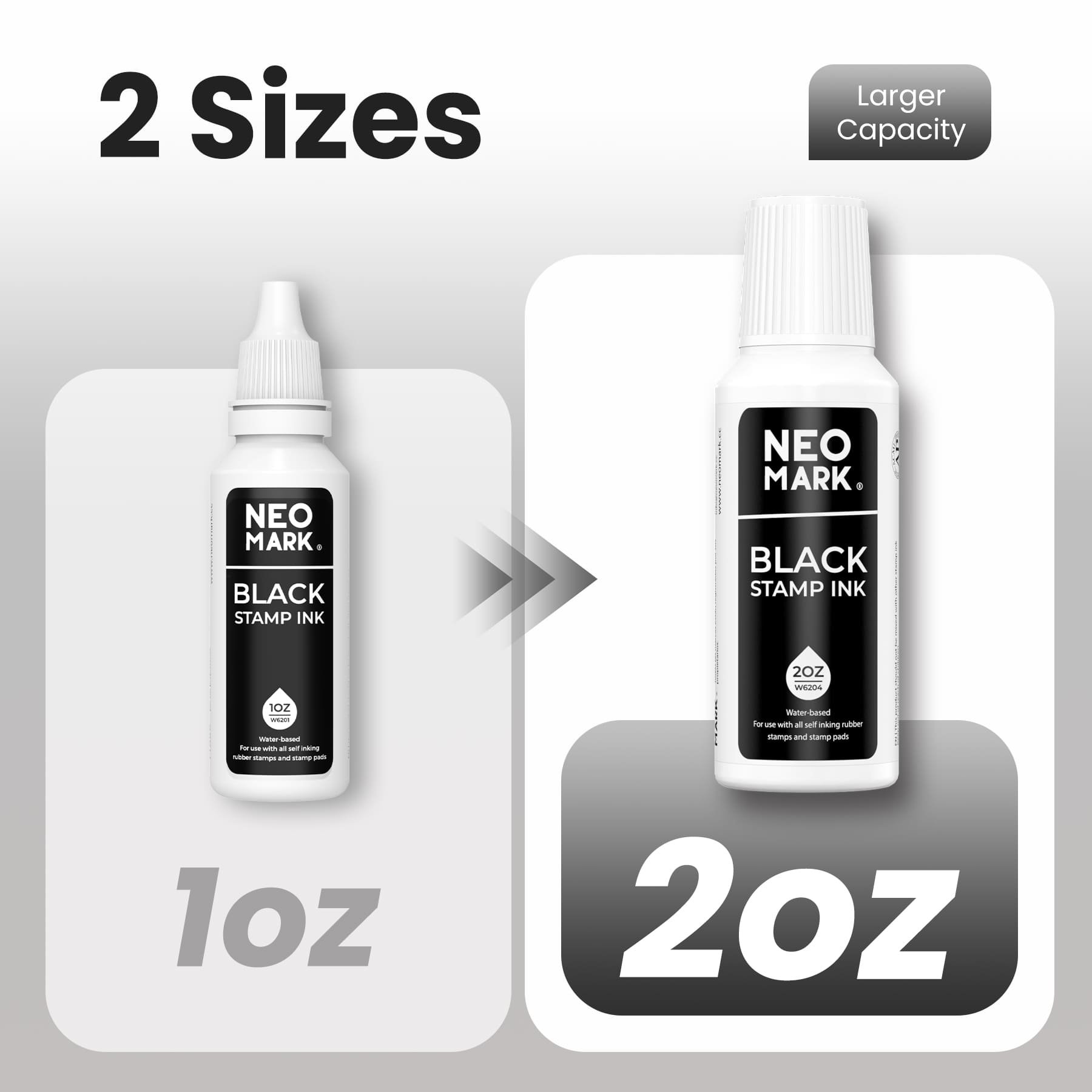 2oz AP-Certified Black Stamp Ink