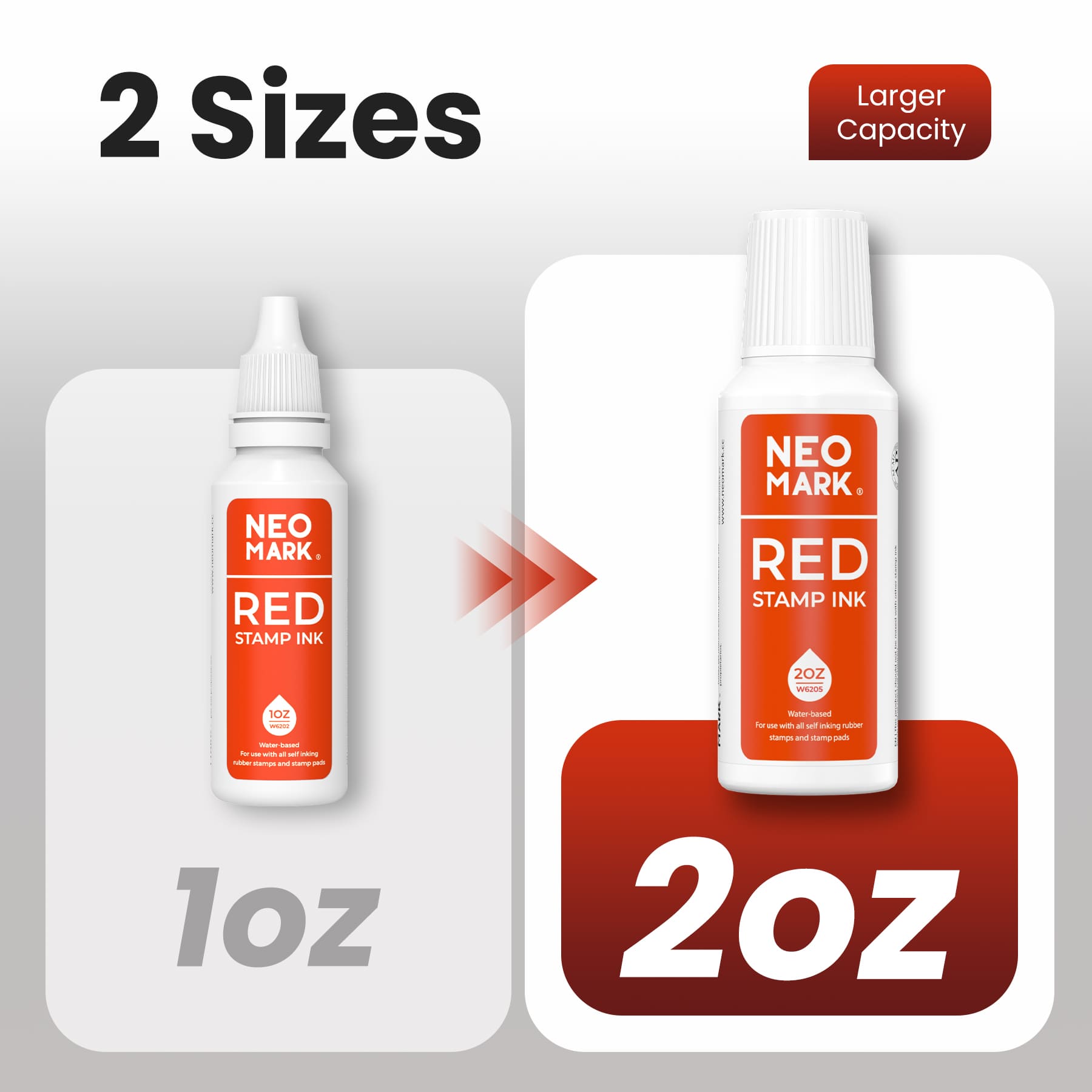2oz AP-Certified Red Stamp Ink