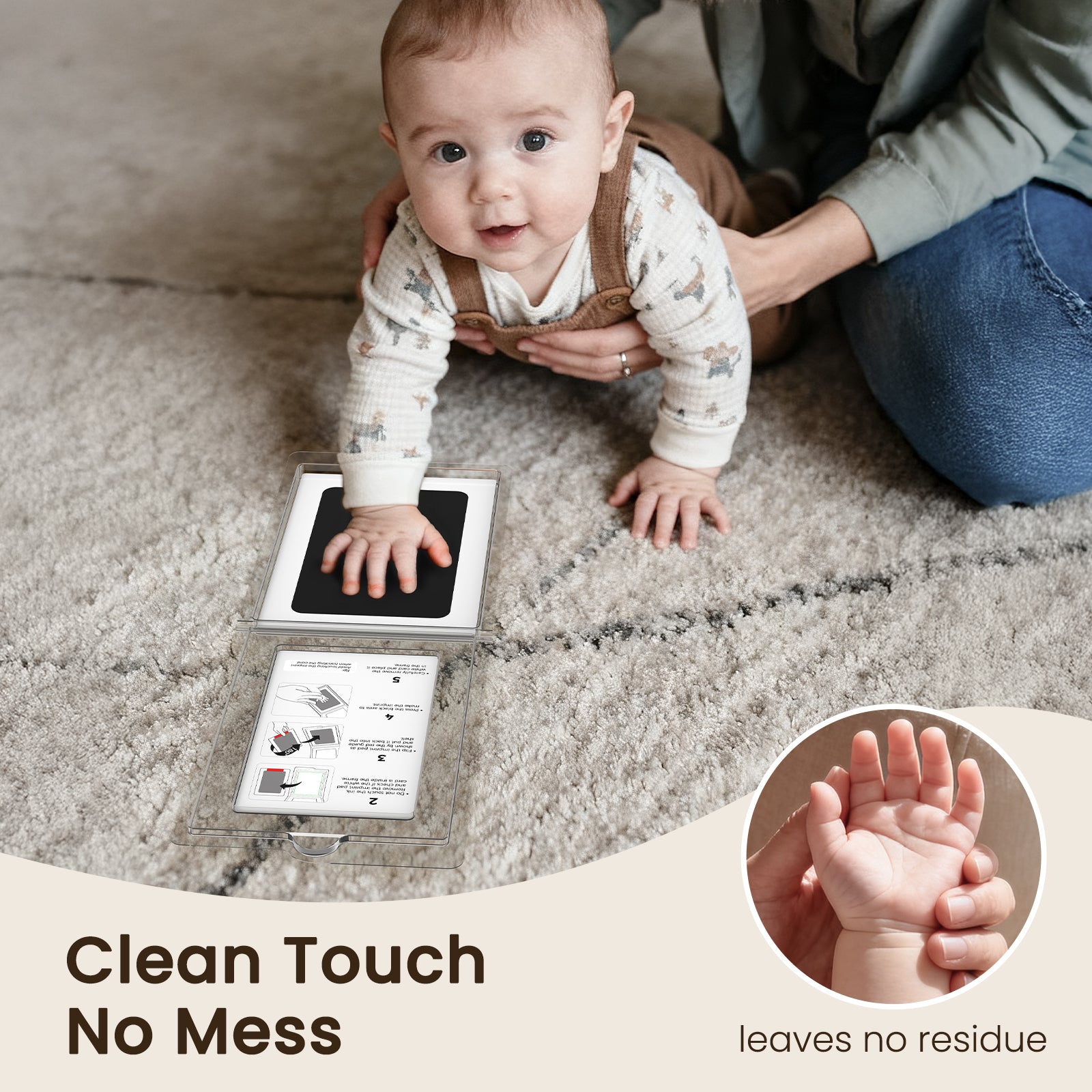 NEO MARK W6116K baby footprint kit for newborn keepsake handprint and footprint memory gift