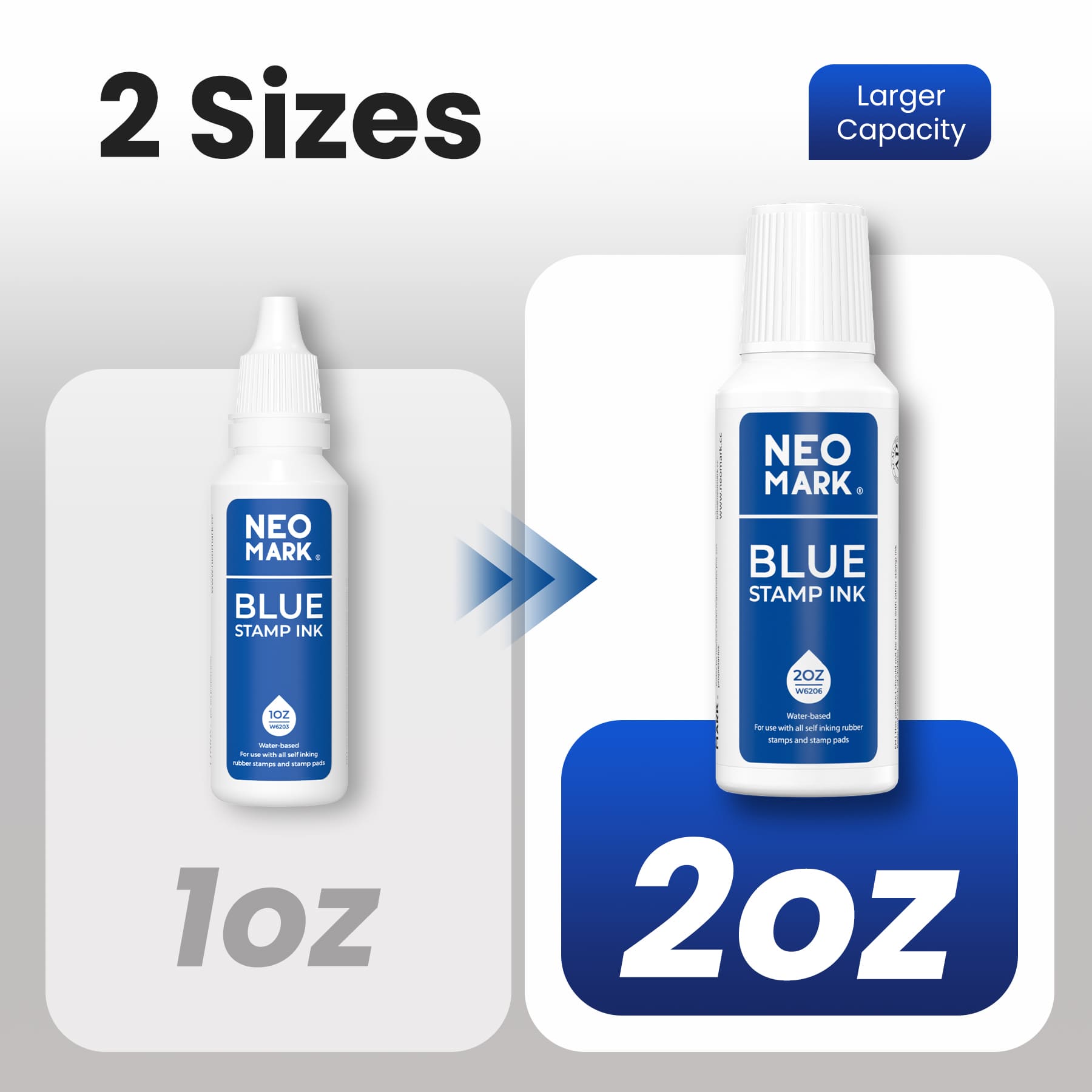 2oz AP-Certified Blue Stamp Ink