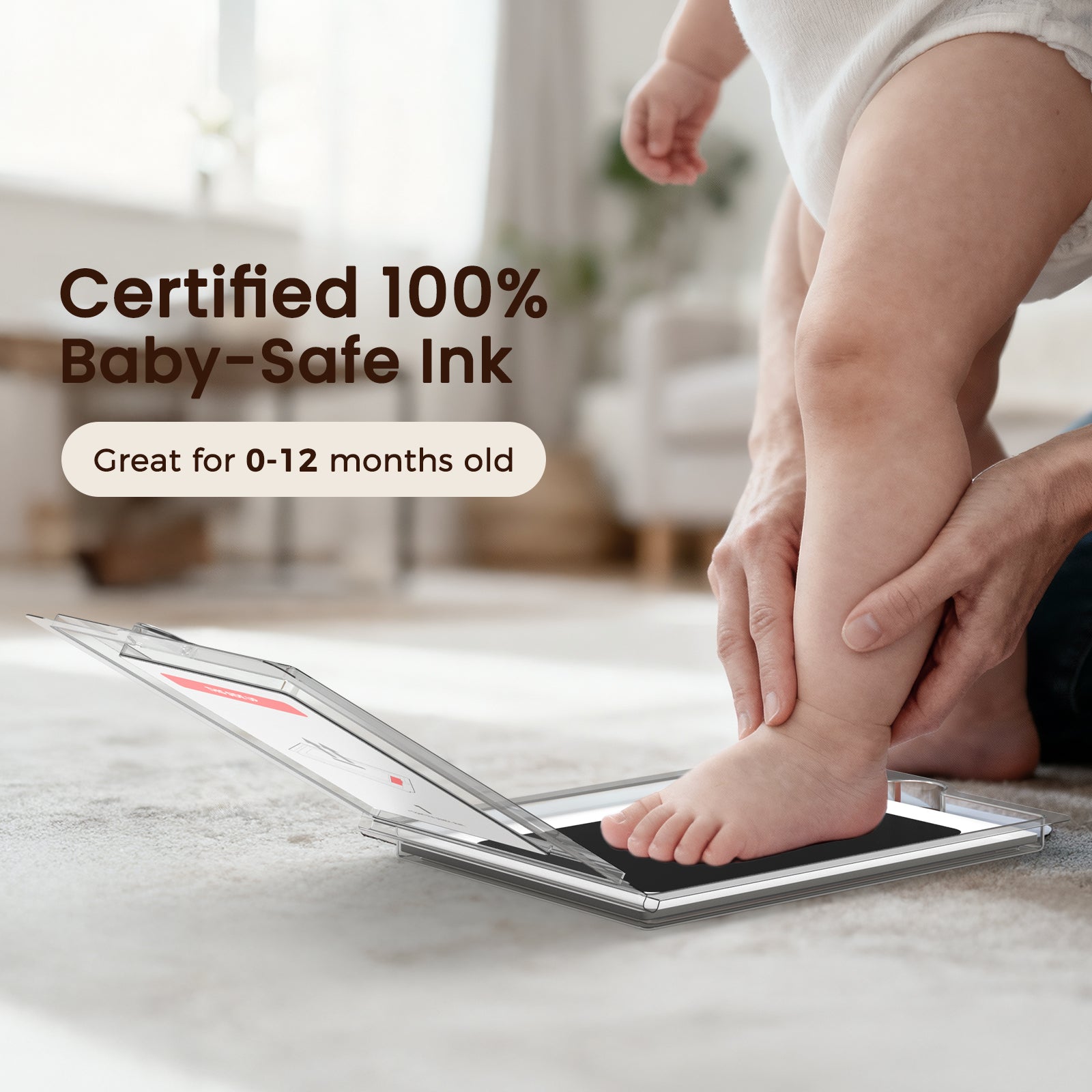 NEO MARK W6116K baby footprint kit for newborn keepsake handprint and footprint memory gift